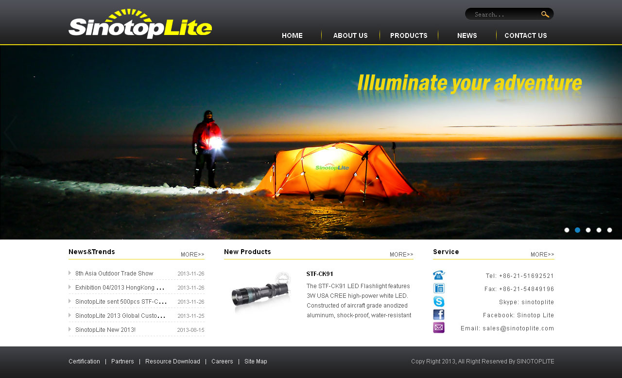 SinotopLite -- Professional manufacturer of outdoor lighting product